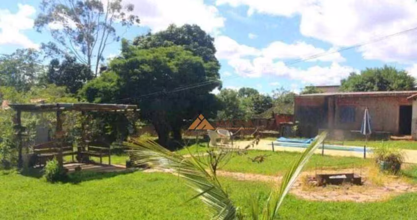 Chácara à venda, 2116 m² por r$ 380.000,00 - cajuru - cajuru/sp