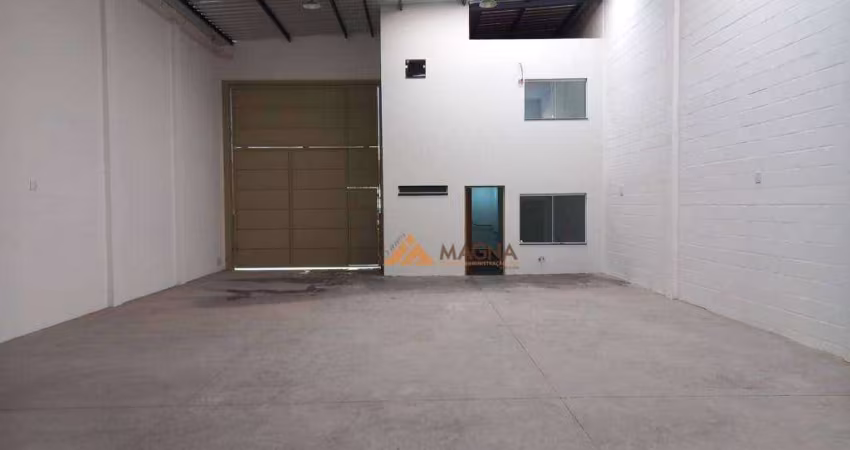 Galpão, 190 m² - venda por R$ 1.400.000,00 ou aluguel por R$ 7.911,83/mês - Jardim Anhangüera - Ribeirão Preto/SP