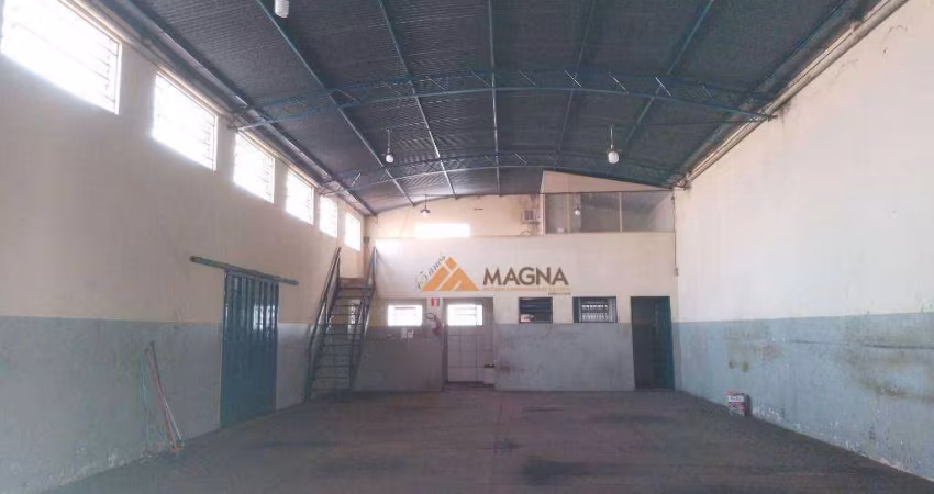Salão para alugar, 300 m² - Vila Tibério - Ribeirão Preto/SP