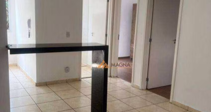 Apartamento à venda, 43 m² por R$ 140.000,00 - Jardim Florestan Fernandes - Ribeirão Preto/SP