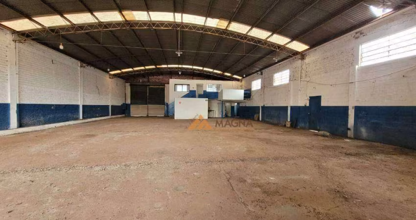 Galpão para alugar, 528 m² por R$ 14.262,39/mês - Campos Elíseos - Ribeirão Preto/SP