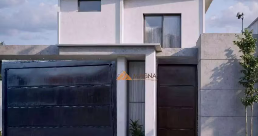 Sobrado à venda, 130 m² por r$ 395.000,00 - jardim santa cecília - ribeirão preto/sp