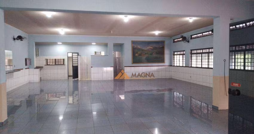 Salão para alugar, 350 m² por R$ 5.128,81/mês - Parque Anhangüera - Ribeirão Preto/SP