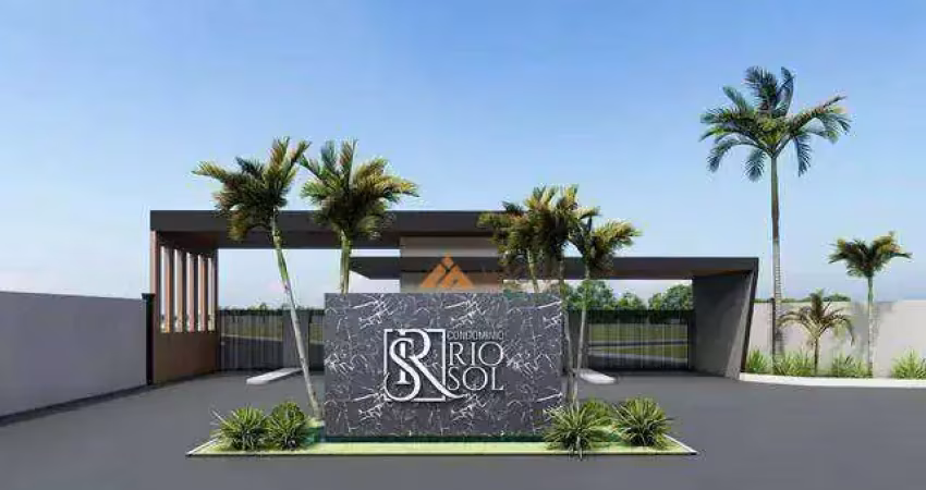 Terreno à venda, 412 m² por r$ 415.000,00 - condomínio rio sol - rifaina/sp