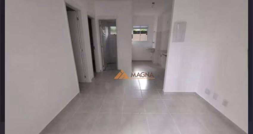 Apartamento com 2 dormitórios à venda, 48 m² por R$ 170.000,00 - Parque São Sebastião - Ribeirão Preto/SP