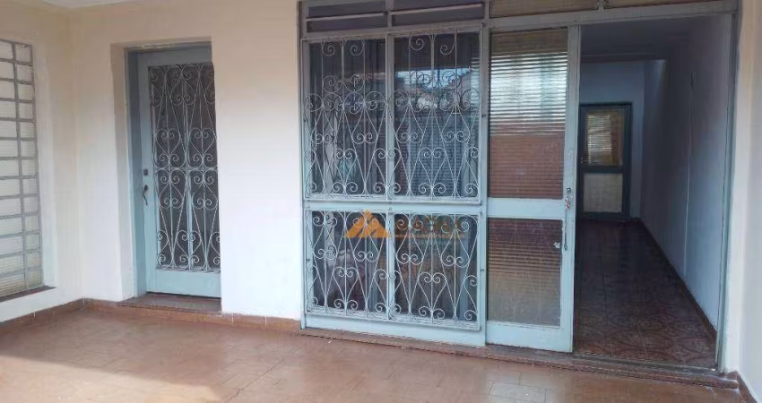 Casa com 4 quartos para alugar, 218 m² por R$ 3.218/mês - Campos Elíseos - Ribeirão Preto/SP