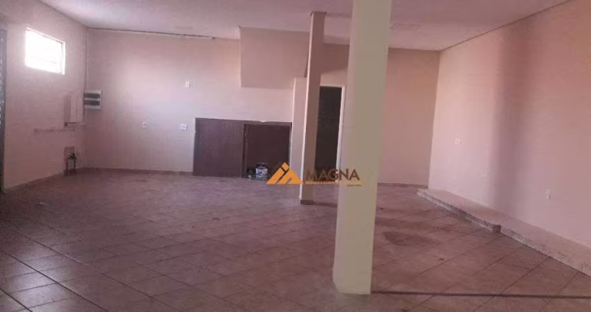 Salão para alugar, 170 m² por R$ 4.691,56/mês - Ipiranga - Ribeirão Preto/SP