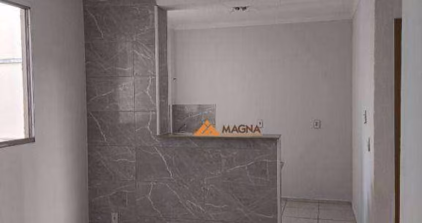 Apartamento com 2 dormitórios à venda, 41 m² por R$ 160.000,00 - Ipiranga - Ribeirão Preto/SP