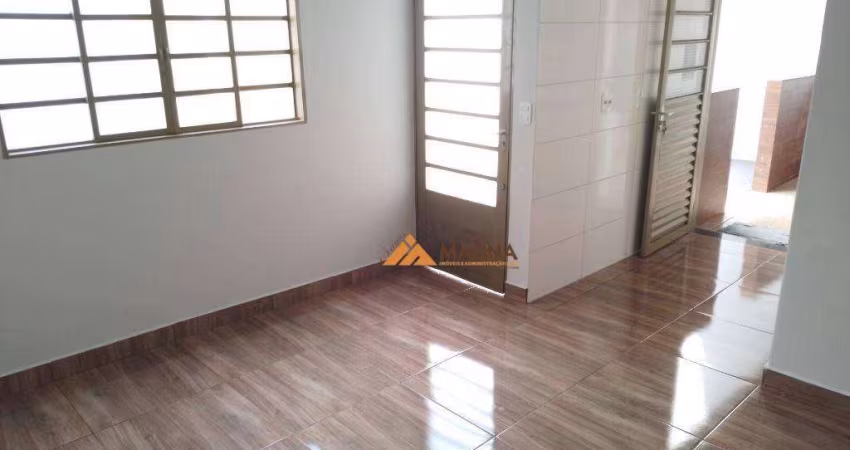 Casa com 2 quartos para alugar, 62 m² por R$ 1.543/mês - Jardim Arlindo Laguna - Ribeirão Preto/SP