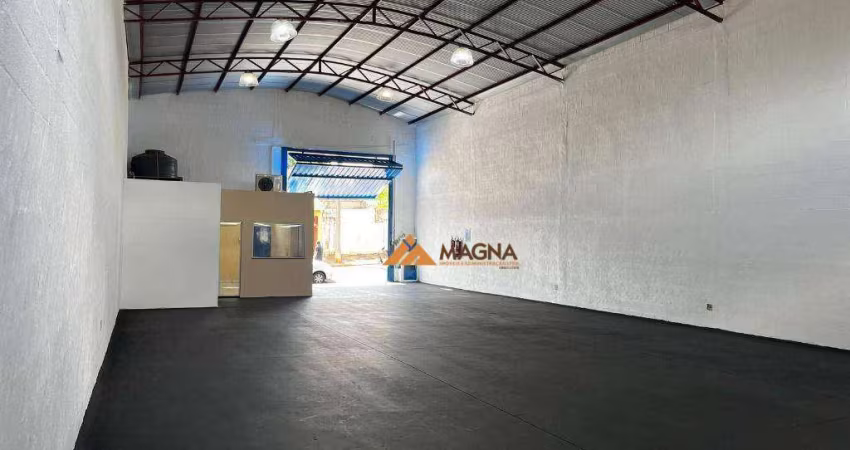 Galpão para alugar, 275 m² por R$ 4.987,71/mês - Lagoinha - Ribeirão Preto/SP
