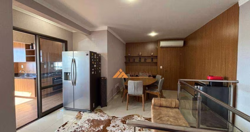 Cobertura com 4 suítes para alugar, 232 m² por R$ 10.307/mês - Jardim Botânico - Ribeirão Preto/SP