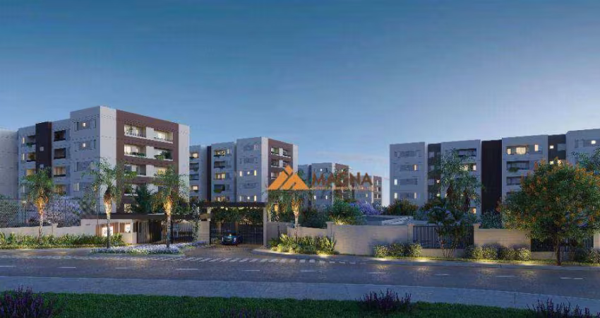 Apartamento com 2 dormitórios à venda, 70 m² por R$ 324.301,00 - Real Sul - Ribeirão Preto/SP