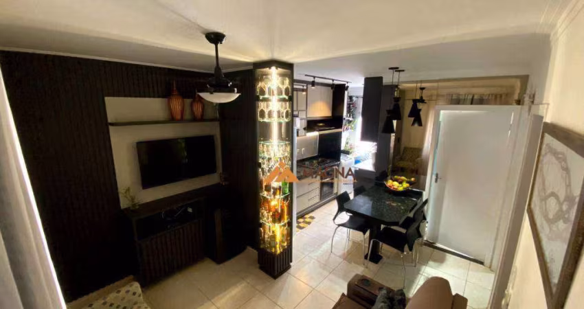 Apartamento com 2 dormitórios à venda, 44 m² por R$ 240.000,00 - Parque Industrial Lagoinha - Ribeirão Preto/SP