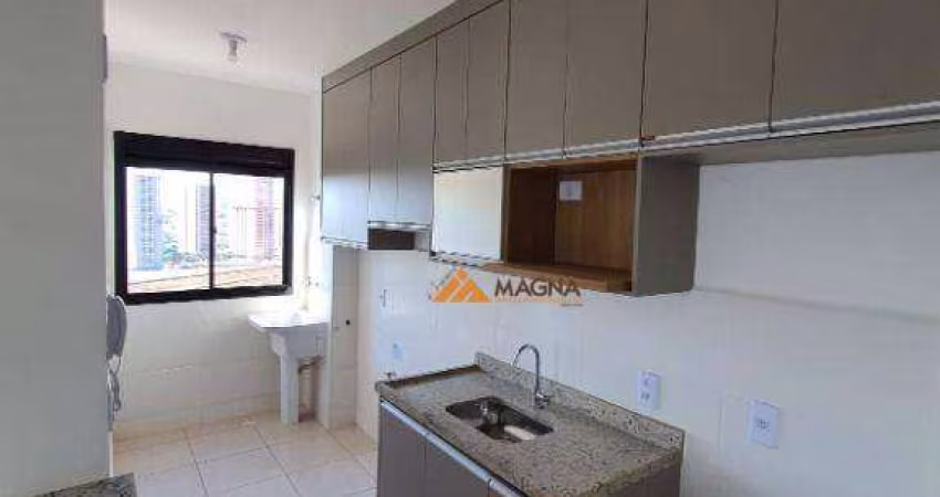 Apartamento com 2 quartos para alugar, 55 m² por R$ 2.970/mês - Jardim Olhos D'Água - Ribeirão Preto/SP