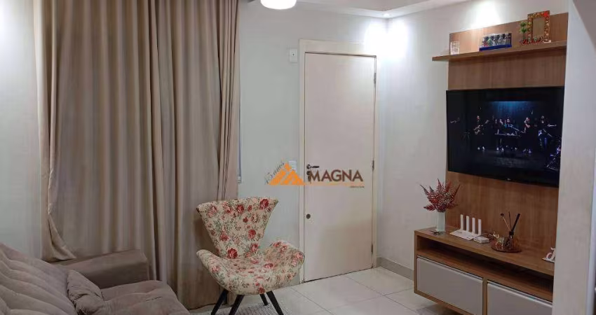 Apartamento com 2 dormitórios à venda, 43 m² por R$ 180.000,00 - Ipiranga - Ribeirão Preto/SP