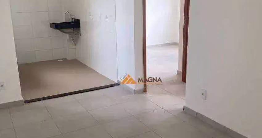 Apartamento com 2 quartos para alugar, 40 m² por R$ 1.550/mês - Recreio das Acácias - Ribeirão Preto/SP