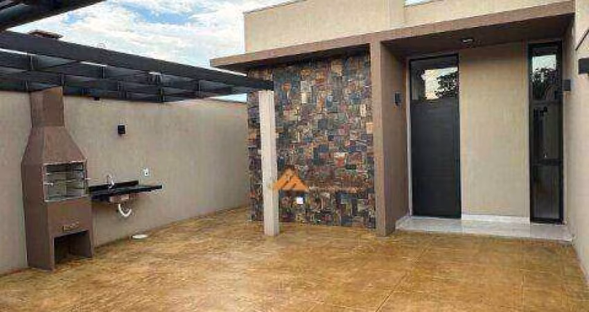 Casa com 3 dormitórios à venda, 76 m² por R$ 489.000,00 - Bonfim Paulista - Ribeirão Preto/SP