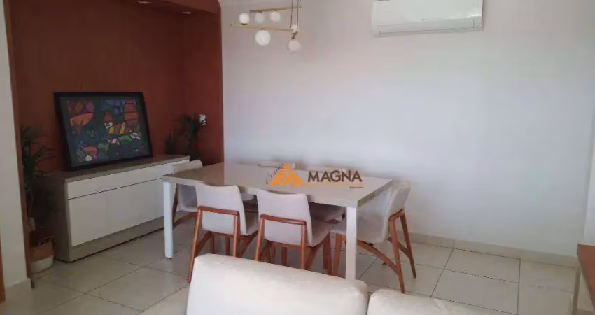 Apartamento com 3 quartos sendo 1 suíte para alugar, 95 m² por R$ 3.157/mês - Campos Elíseos - Ribeirão Preto/SP