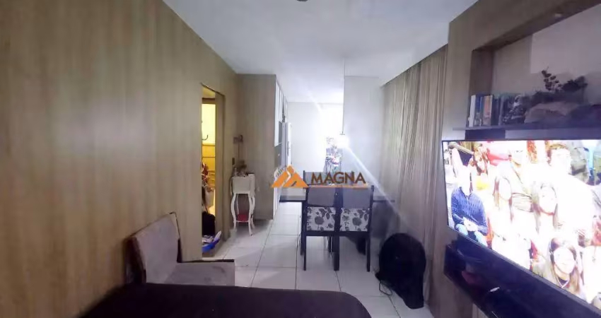 Apartamento com 2 dormitórios à venda, 45 m² por r$ 170.000,00 - residencial greenville - ribeirão preto/sp