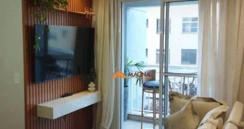 Apartamento com 2 dormitórios à venda, 60 m² por r$ 420.000,00 - república - ribeirão preto/sp