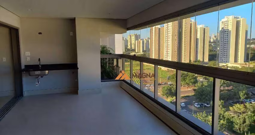 Apartamento alto padrão 03 suítes à venda, 191 m² por r$ 1.900.000 - vila do golf - ribeirão preto/sp