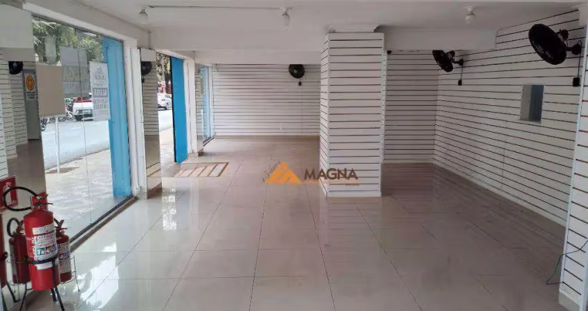 Loja ou salão comercial para alugar, 115 m² por r$ 12.082/mês - centro - ribeirão preto/sp