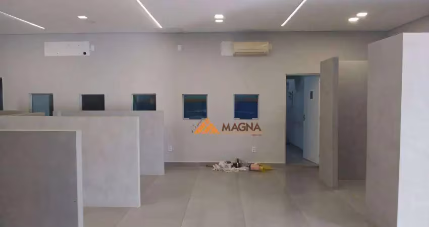 Salão para alugar, 156 m² por r$ 7.202/mês - centro - ribeirão preto/sp