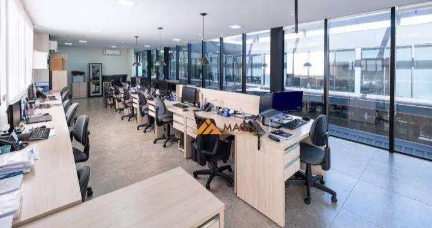 Sala para alugar, 172 m² por r$ 11.950,00/mês - ribeirânia - ribeirão preto/sp