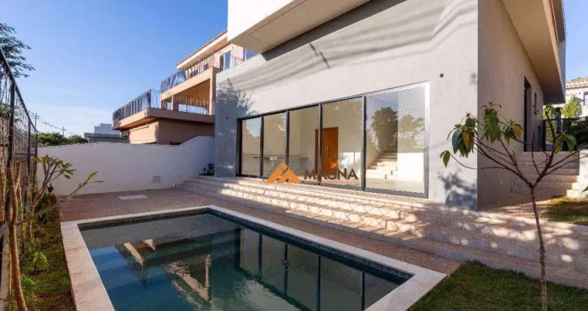 Sobrado à venda, 341 m² por r$ 3.049.000,00 - colina do golfe - ribeirão preto/sp