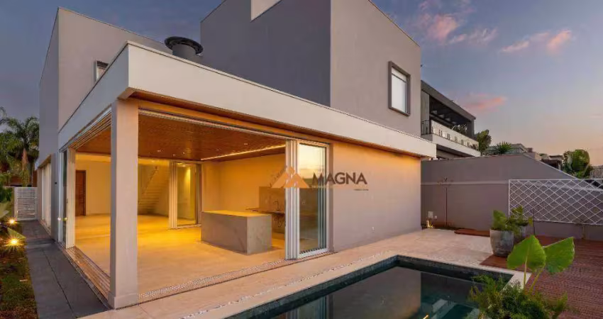 Sobrado à venda, 356 m² por r$ 3.049.000,00 - alphaville - ribeirão preto/sp