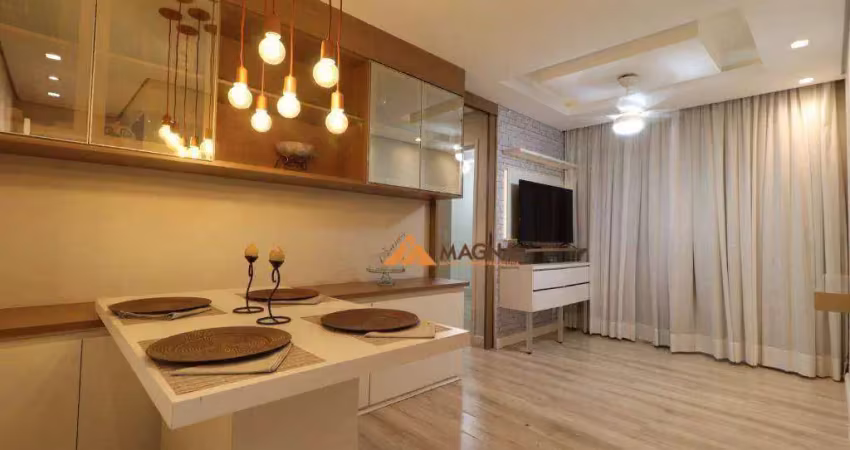 Apartamento com 2 quartos para alugar, 46 m² por r$ 2.220/mês - city ribeirão - ribeirão preto/sp