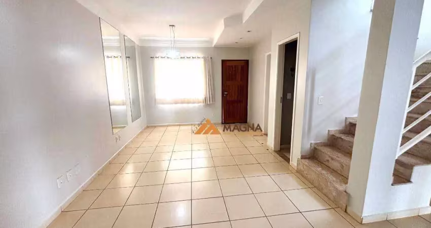Casa para alugar no condomínio turmalina, 96 m² por r$ 4.638/mês - condomínio turmalina - ribeirão preto/sp