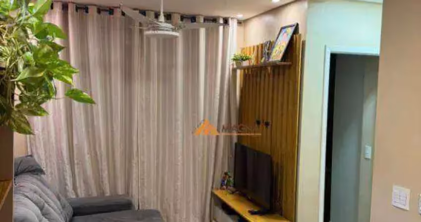 Apartamento à venda, 47 m² por r$ 169.000,00 - residencial jequitibá - ribeirão preto/sp