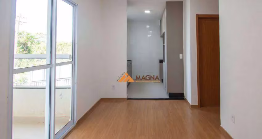 Apartamento com 2 quartos para alugar, 42 m² por r$ 2.018/mês - recreio das acácias - ribeirão preto/sp