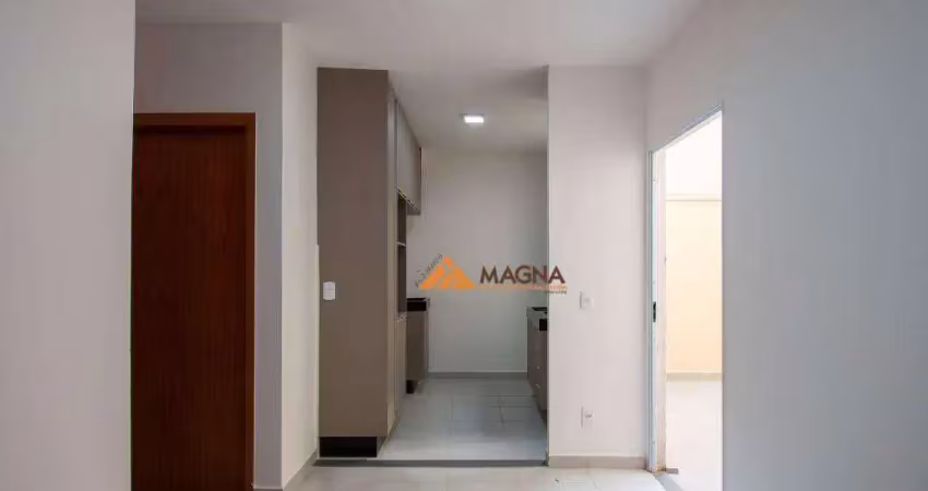 Apartamento térreo com 2 quartos para alugar, 50 m² por r$ 2.168/mês - recreio das acácias - ribeirão preto/sp