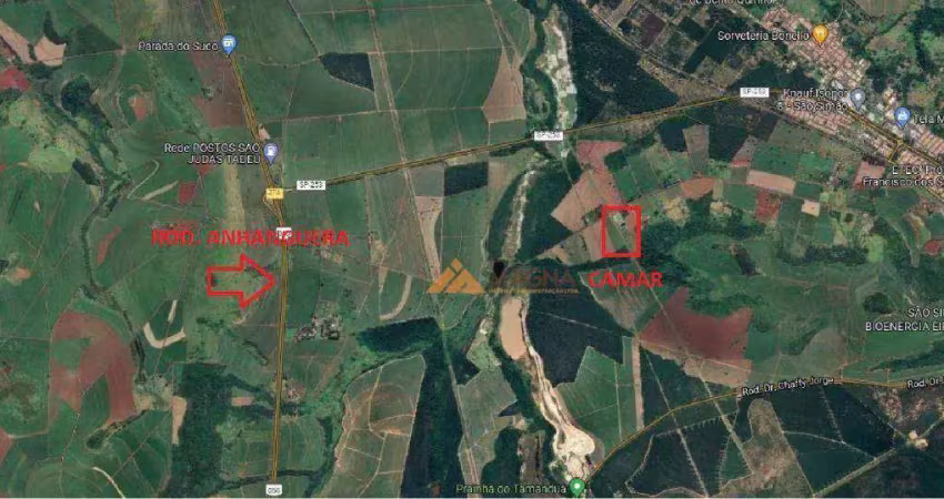 Área à venda, 130000 m² por r$ 2.650.000,00 - sao simao - são simão/sp