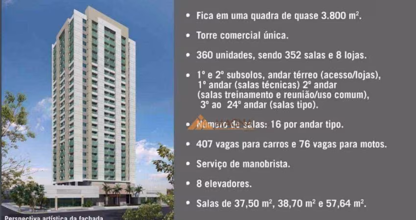 Sala à venda, 57 m² por R$ 461.120,00 - Nova Ribeirânia - Ribeirão Preto/SP