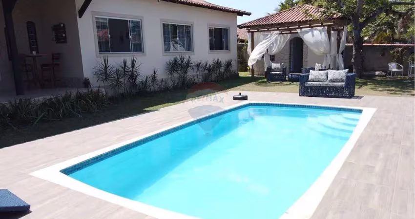 Casa com sete dormitórios e 4 banheiros em itaúna,saquarema.