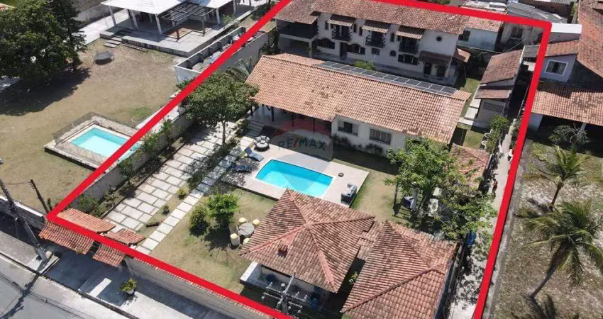 Casa com sete dormitórios e 4 banheiros em itaúna,saquarema.