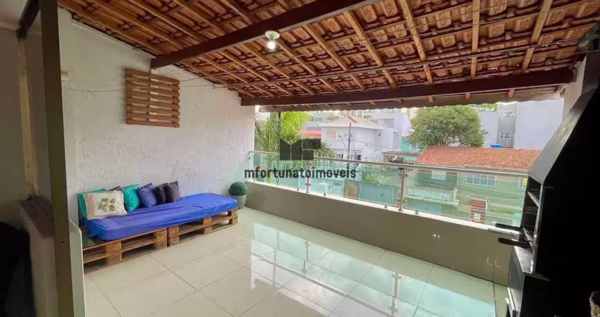Casa com 2 quartos à venda na Rua Tomé de Souza, Vila Alzira, Santo André