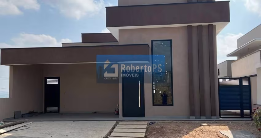 Venha se encantar com essa casa térrea moderna, localizada no condomínio em Caçapava.