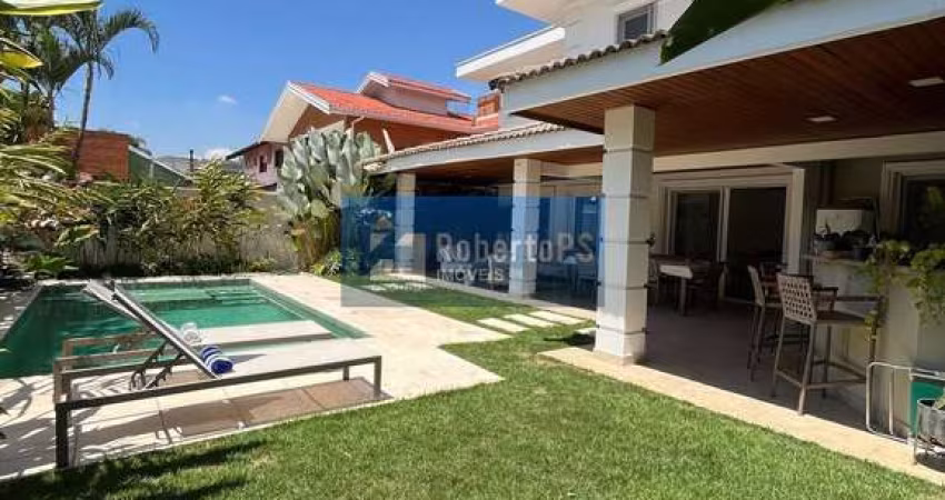 Casa de Luxo no Condomínio Esplanada do Sol: 4 Quartos, 4 Suítes, 2 Salas e 4 Vagas - São José dos Campos-SP!