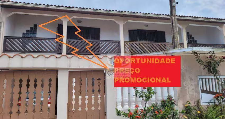 Lindo sobrado, 5 quartos, 900 metros do mar, santa terezinha