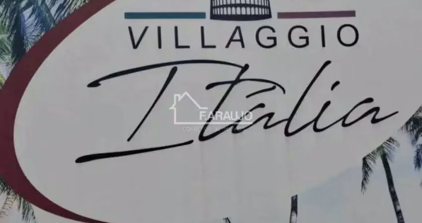 Terreno a venda no condominio villaggio italia, alto da boa vista em sorocaba