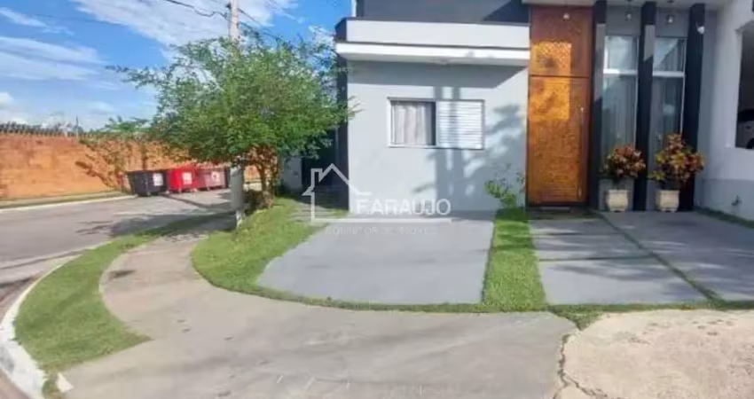 Casa terrea nova para venda, condomínio fechado em  sorocaba-sp