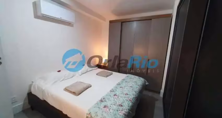 Flat com 1 quarto à venda na Avenida Atlântica, Copacabana, Rio de Janeiro