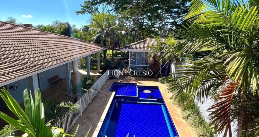 Condomínio Oásis do Paranapanema - Casa com 6 suítes à venda, 471 m² por R$ 1.580.000 - Condomínio Oásis do Paranapanema - Santo Inacio/PR