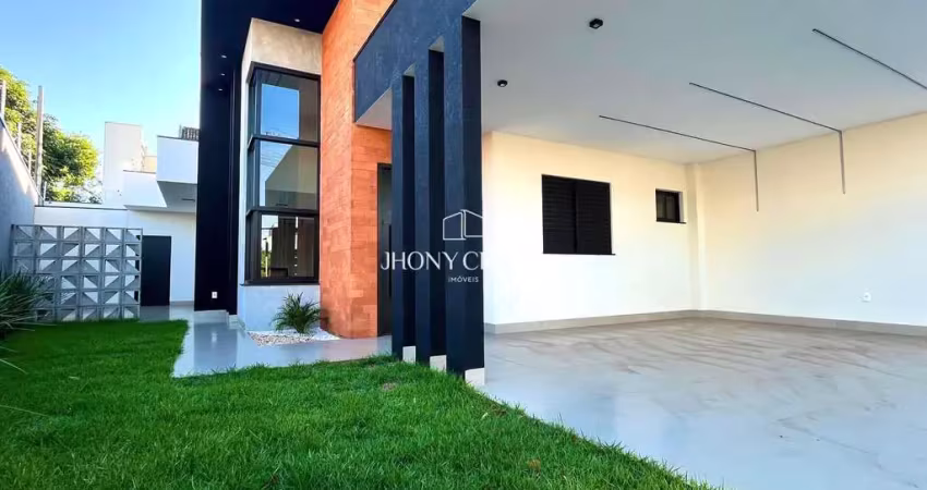 Casa rica em acamento de primeira linha. com 124m² de construção.