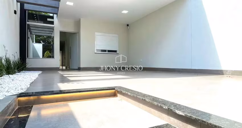 Linda casa com duas cozinhas e 182m² de terreno. maringá cidade jardim