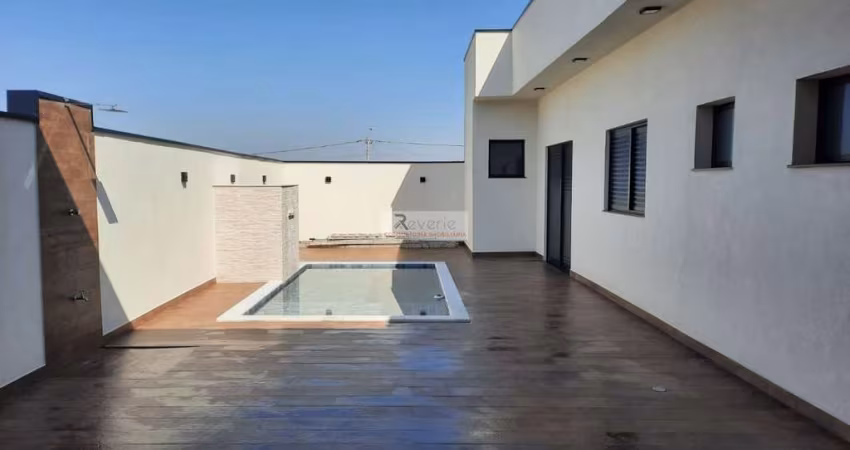 Casa em Condomínio de Luxo no Residencial Evidências em Indaiatuba-SP: 3 quartos, 1 suíte, 4 banheiros, 4 vagas - 186m².